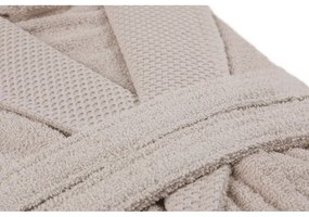 Бежов памучен халат размер XL Cappa - Foutastic