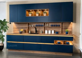 Кухня Реджина с осветление и остров