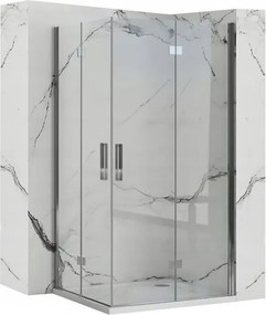 Душ кабина Rea Molier Chrome Double 90x100