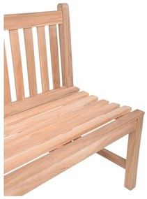 Градинска пейка от масивно дърво в естествен цвят Solo – Garden Pleasure