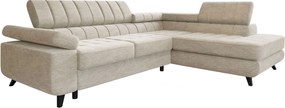 Ъглов диван Nord-Екрю-десен