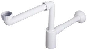 Bruckner - Сифон за басейн мебели CRONO DN32 бял