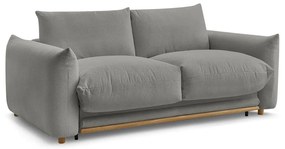 Сив сгъваем диван 214 cm Ernest – Bobochic Paris