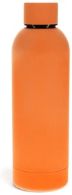 Оранжева бутилка за пътуване бутилка от неръждаема стомана 500 ml – Rex London