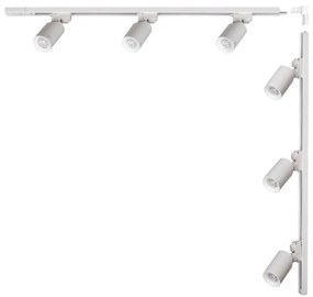 Zuma Line 3567 - Точково осветително тяло за шинна система TORE 6xGU10/35W/230V бяло