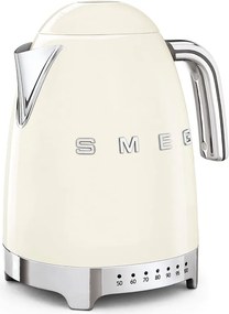 Кремава електрическа кана от неръждаема стомана 1,7 l Retro Style – SMEG
