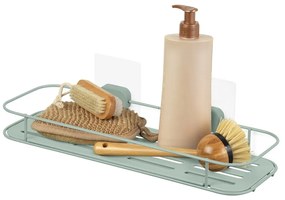 Самоносеща метална етажерка за баня в цвят мента Grena - Compactor