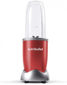 Блендер Nutribullet NB907R, 900W, 950 мл, Разбиване на лед, Импулс, Без BPA, Червен