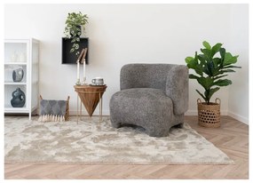 Синьо одеяло от рециклиран памук 130x180 cm Izmir – House Nordic