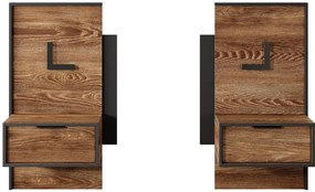 Нощно шкафче комплект Milton