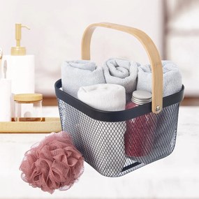 Телена метална кошница 24,5x24,5x30 cm Radka – Orion