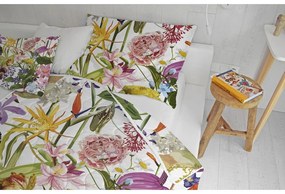 Олекотени одеяло и калъфка за възглавница в комплект от памучен сатен 140x200 cm – Butter Kings