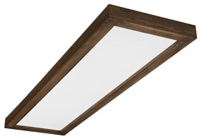 Brilagi - LED осветително тяло за баня WOODY FRAME LED/40W/230V 120x30 IP44 дъб орех