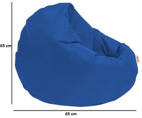 Градински пуф Iyzi 100 Cushion Pouf, цвят Син