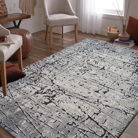 Модерен абстрактен сив килим Широчина: 160 см | Дължина: 220 см