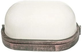 Аплика - таванна светлина Градина Nautilus Curve-Ръжда