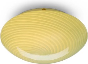 Halo Design 748747- Таванно осветително тяло CANDY 1xE27/40W/230V Ø 30 см, зелен/месинг