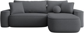 Ъглов диван Sandby-Антрацит
