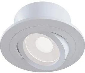 Вдлъбнати Точкова светлина покрив Maytoni Atom round-бял