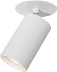 Модерен вграден прожектор бял GU10 50mm - Chels