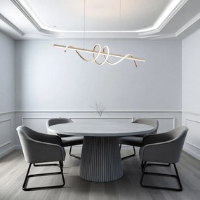 Висяща LED лампа G065-CP Gold