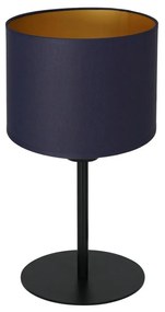 Настолна лампа ARDEN 1xE27/60W/230V Ø 18 см лилава/златиста