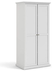 Бял гардероб 96x201 cm Paris – Tvilum