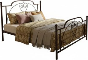 Легло Ellie-150x200-Brown Σφυρίλατο-Με ποδαρικό