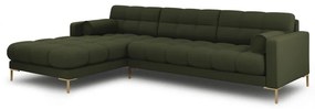 Зелен ъглов диван (ляв ъгъл) Bali – Cosmopolitan Design