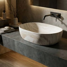 Умивалник за плот Rea Amelia Saturn 48