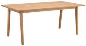 Дървена трапезна маса в дъбов декор , 180 x 90 cm Melfort - Rowico