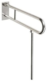 Дръжка 10x80 cm неръждаема стомана/сребриста