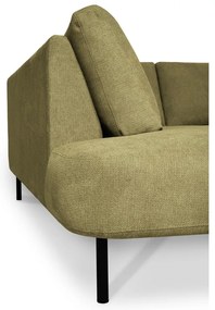 Ъглов диван в цвят горчица (ляв ъгъл/"U" форма) Hero – Scandic