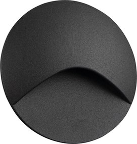 Kanlux 39134 - LED стълбищно осветително тяло EXIN LED/2,5W/230V 4000K IP65 антрацитно, кръгло