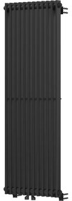 Mexen Kansas декоративен радиатор 1200 x 420 мм, 842 W, черен - W204-1200-420-00-70