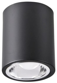 LED RGBW димируемо точково осветително тяло JUPITER 1xE27/6,5W/230V диам. 9,8 cm черно