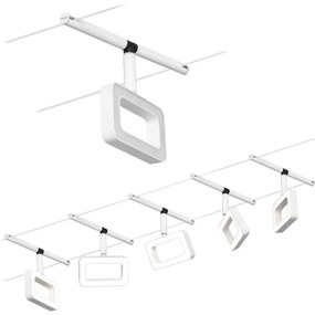 Paulmann 94483 - К-кт 5xLED/4,8W Спот FRAME 230V бял