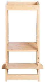 Бамбукова учебна кула в естествен цвят – Roba