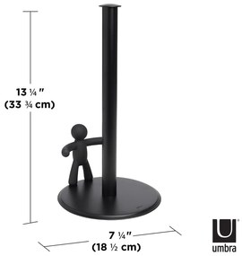 Стоманена поставка за кухненски кърпи ø 19 cm Buddy - Umbra