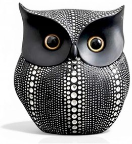 Настолна декорация 15 см, черна