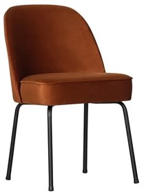 Кадифени трапезни столове в комплект 2 бр. в тухлен цвят Vogue – WOOOD