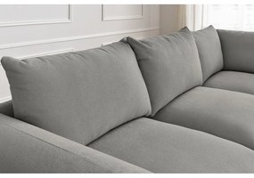 Сив ъглов диван Ernest – Bobochic Paris