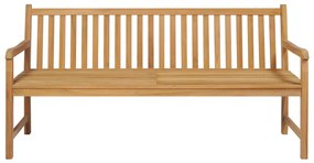315610 vidaXL Градинска пейка, 175 см, тиково дърво масив