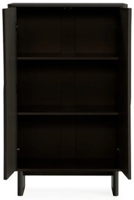 Черно шкафче 80x130x40 cm Solei – MOME