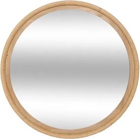 Огледало atmosphera Laia, Ø81.5 cm, Въже, MDF