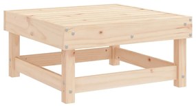 825380 vidaXL Градинска табуретка, борово дърво масив