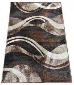 Оригинален килим с абстрактен десен в кафяв цвят Ширина: 200 см | Дължина: 290 см
