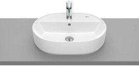 Умивалник върху плот, A3270Y0000, Roca, порелан, бял, 55x40x13см