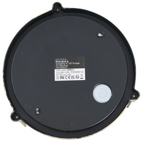 Външна стенна и таванна лампа антично злато кръгла IP44 - Noutica