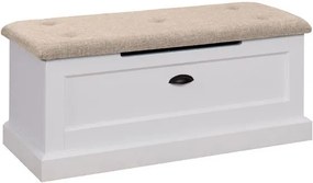 Storage stool Sveri-White - Mpez